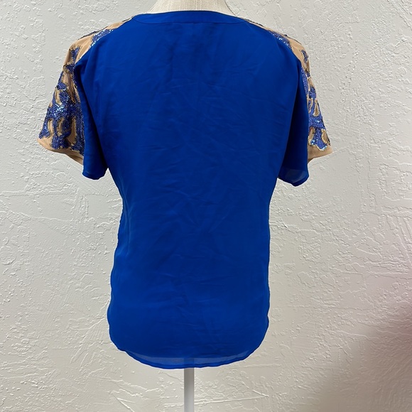 Sparkling Neiman Marcus Tracy Reese blouse xs - Picture 3 of 5